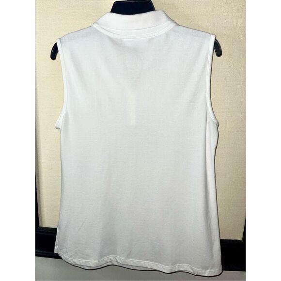 Karen Scott Sleeveless Golf Polo - Medium - Picture 5 of 7